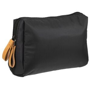 Travel Handy Portable Large Makeup Bag Black Red Beige